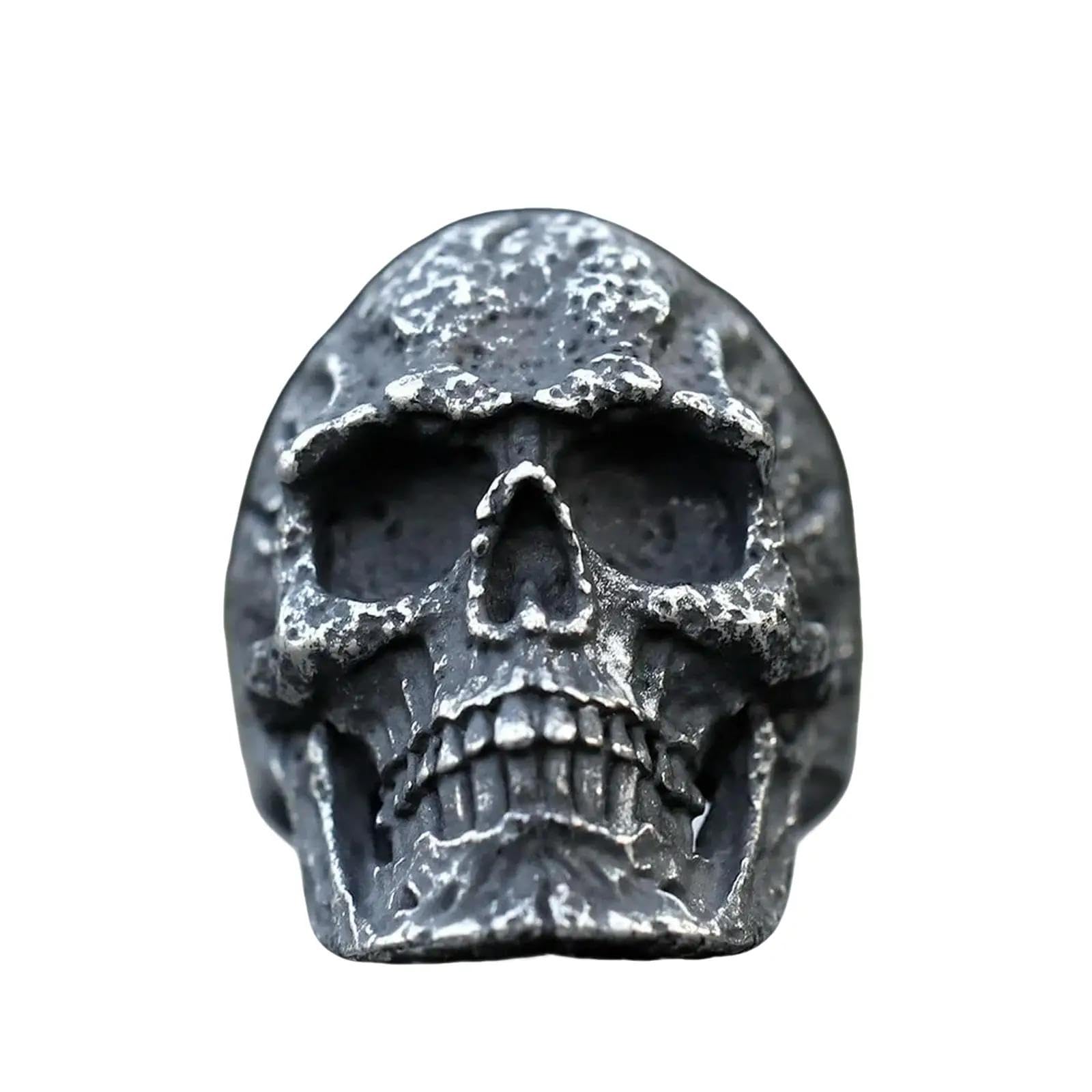 New Men's Rings Retro Skull Ring For Men Heavy Punk Calvarium Hip Hop Jewelry Gifts Vintage