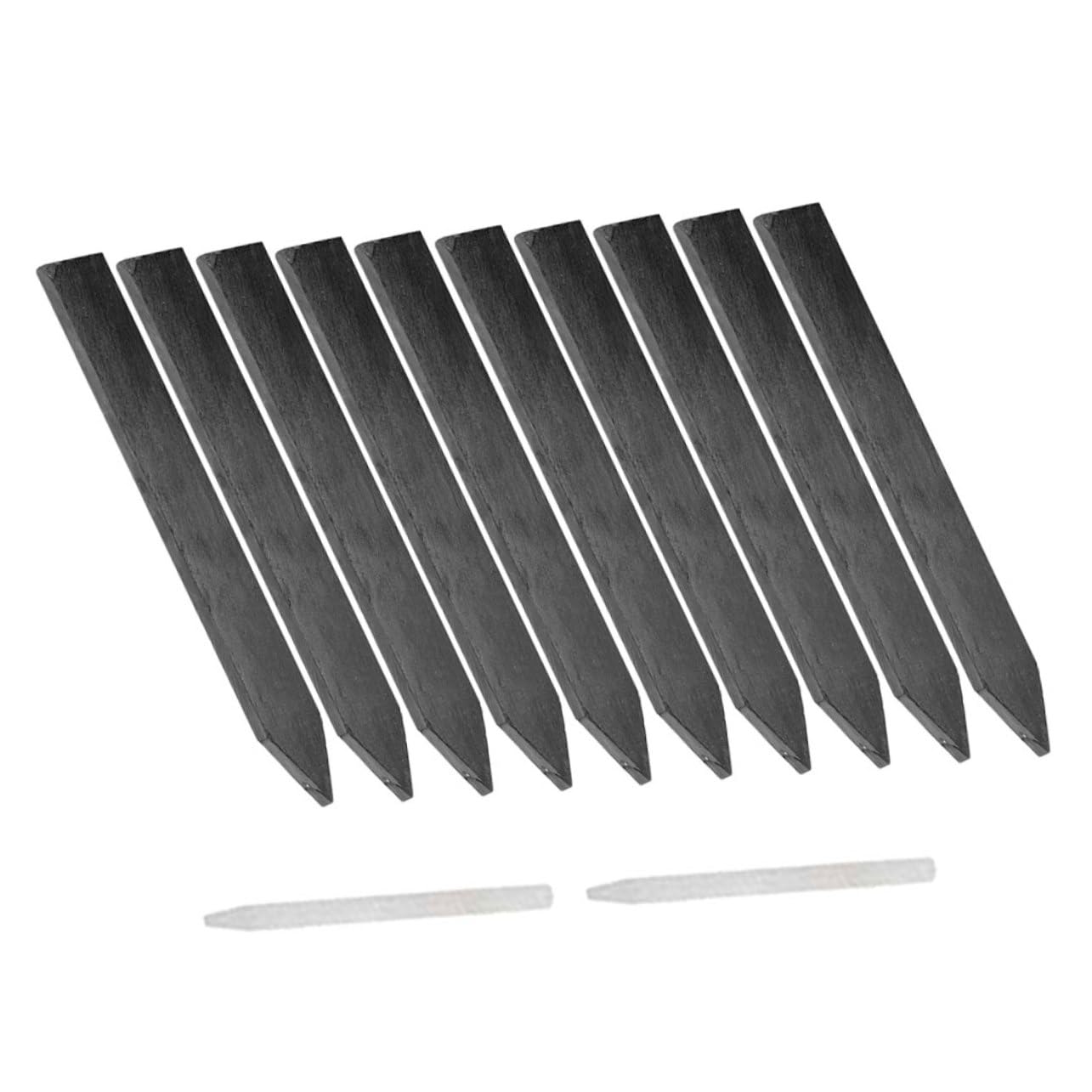 Gogogmee 1Set Plant Labels Durable Garden Markers with Pens for Potted Plants Easy to Insert Lightweight Portable for Vegetable Flower Gardens