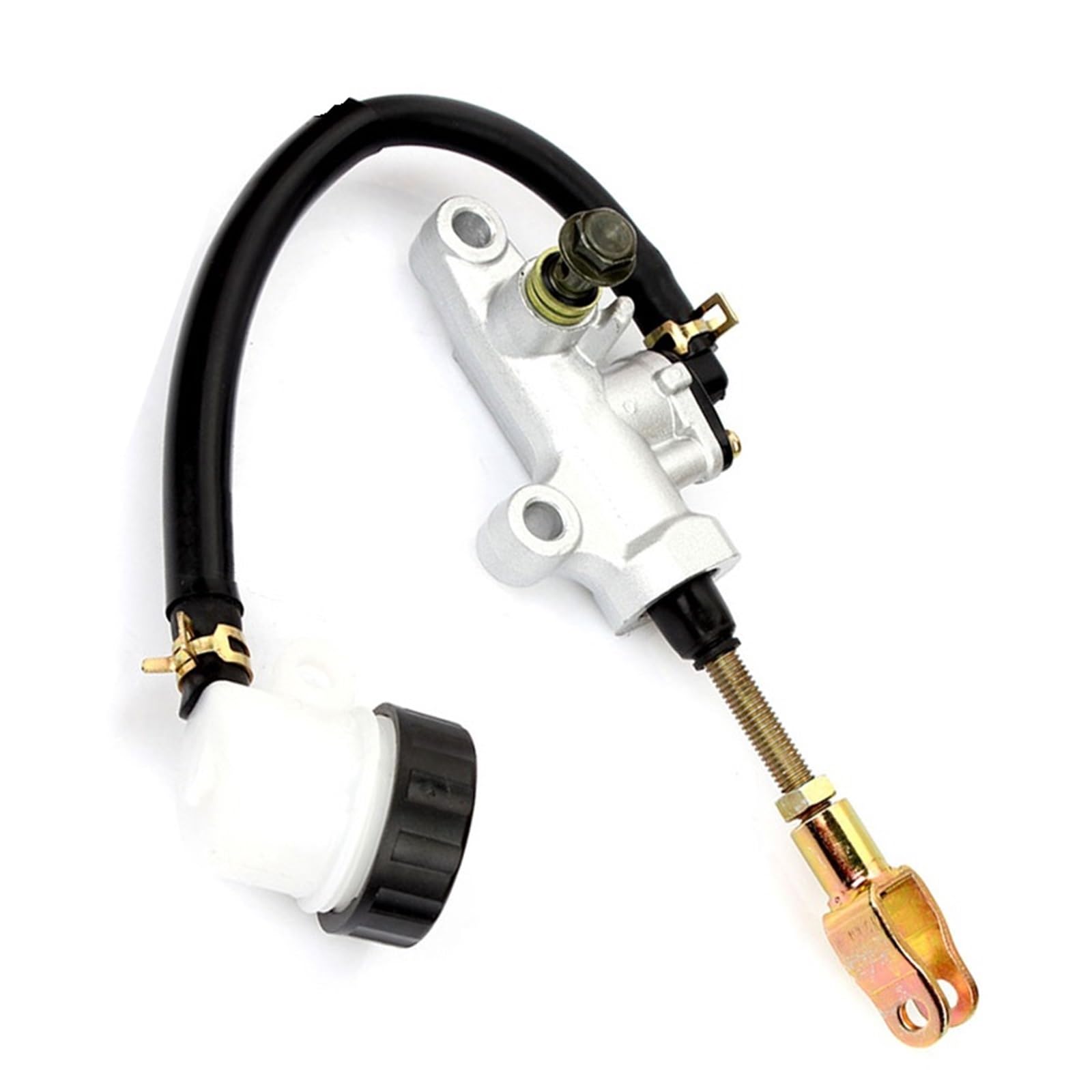 Kvswbre One Color Motorcycle Rear Brake Pump Hydraulic Master Rear Brake Cylinder Pump Fit For Yamaha Warrior Yfm350 1987-2004 Raptor 700 700R Yfm700 Yfz450r Yfm 450