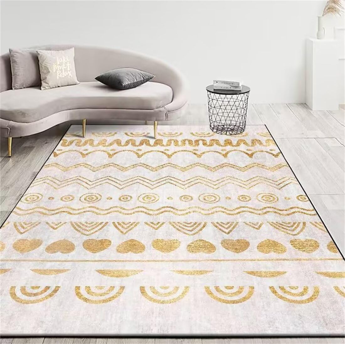 Tapis de chambre à coucher pas cher pour créer un coin ado cosy 50x70