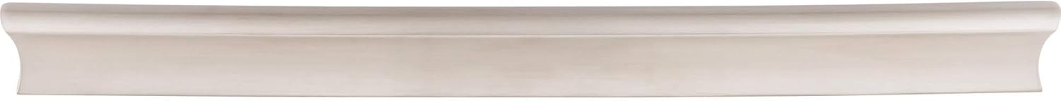 Top Knobs TK557BSN Mercer Collection 9-15/16 Glacier Pull, Brushed Satin Nickel