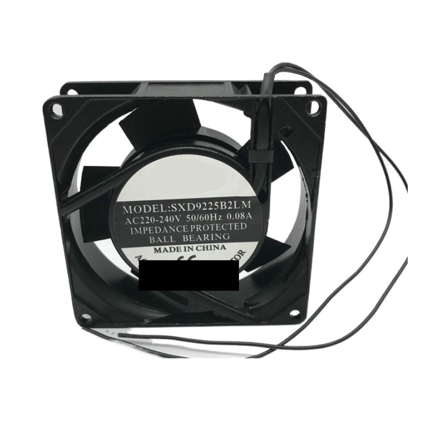 Fcarumiqp One Color Sxd9225b2lm Ac220-240V 50/60Hz 0.08A 9Cm Fan