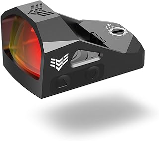 Swampfox Justice Micro Reflex Red Dot Sights (RMR Pistol Cut) 3 MOA Reticle (Justice 1x27 - Red Dot) - Swampfox