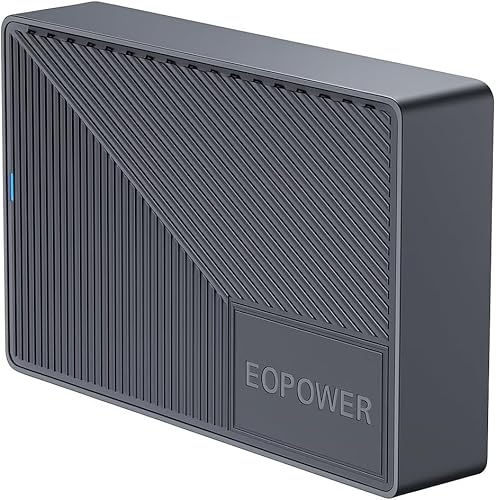 Eopower �O�t��HDD �n�[�h�f�B�X�N 18TB �e���r�^�� 4K�Ή� Windows Mac PS5 PS4 USB3.2 (Gen1) / USB3.0 EOP35100BK-18T