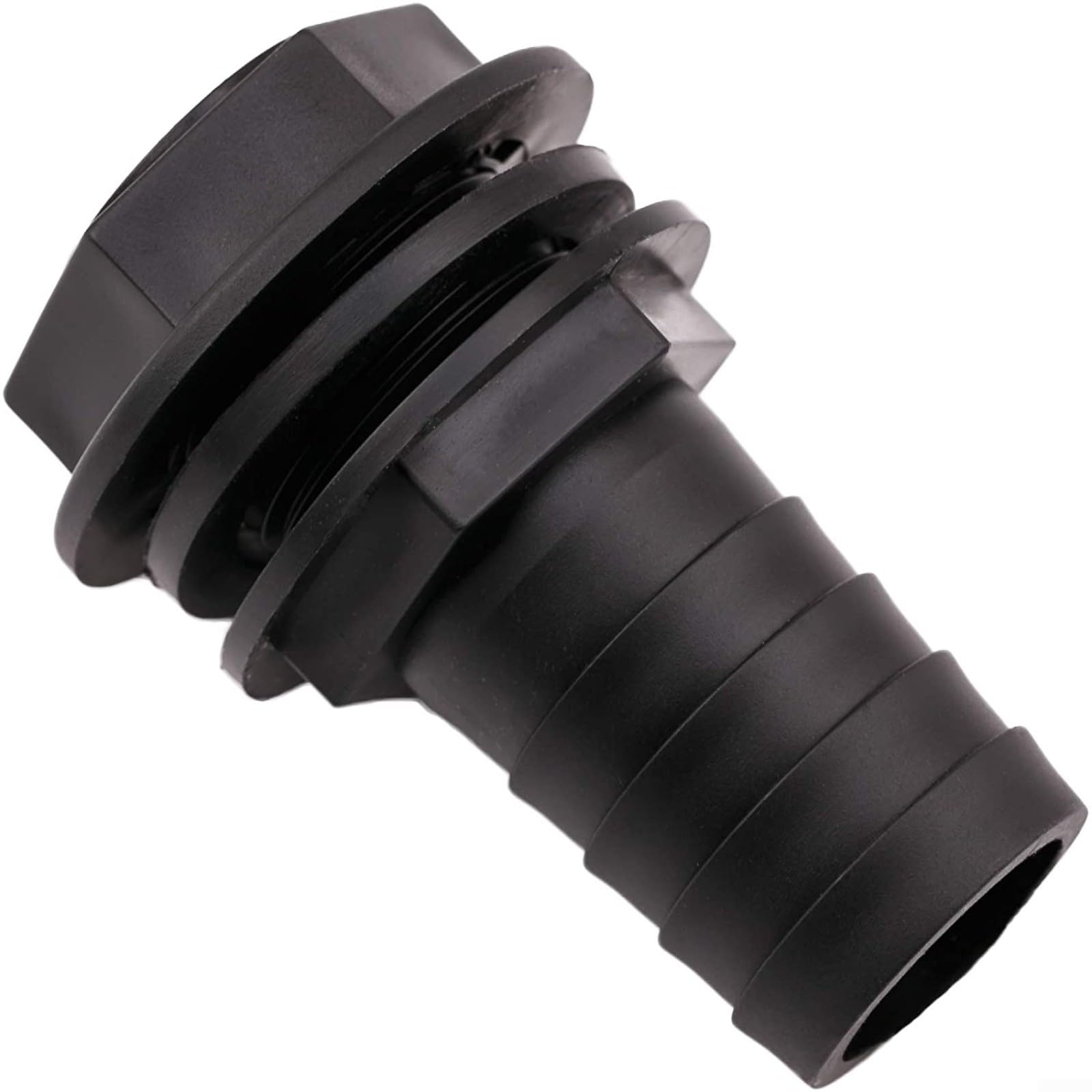 Water Butt Hose Pipe Overflow Connector, 3/4" BSP Male To 25Mm Barbed Water Butt/water Tank Outlet Connector