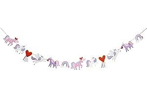 Enchanting Unicorn Garland: Magical Decoration for Unforgettable Moments