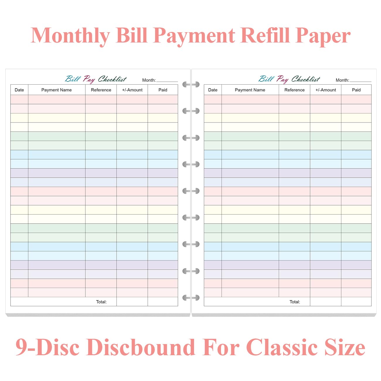 Classic Size for 9-Disc