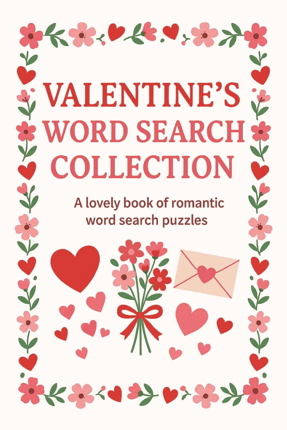 Valentine's Word Search Collection: A lovely book of romantic word search puzzles.