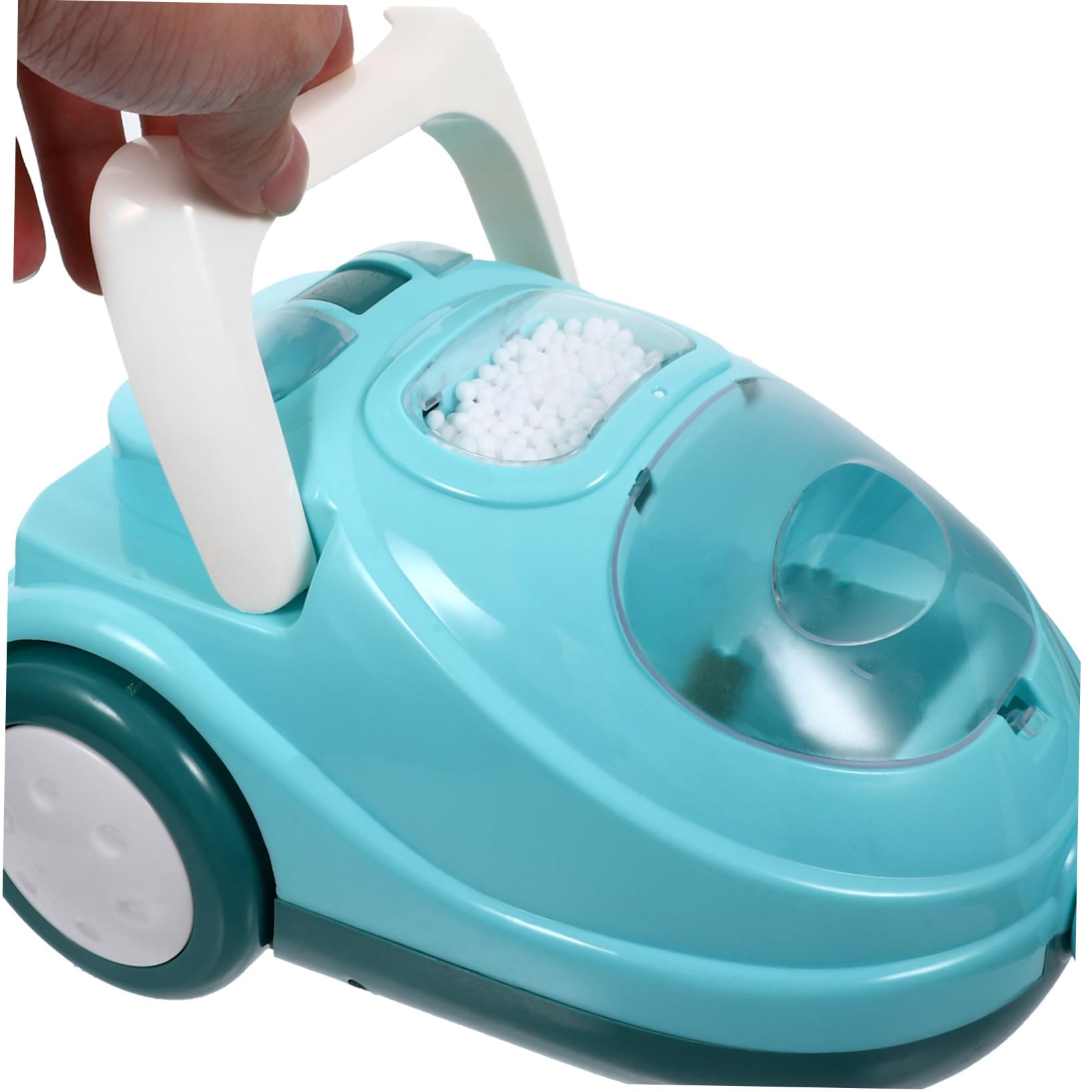 BESPORTBLE Mini Aspirapolvere per Leggero e Sicuro Domestico in Abs Resistente Abilità Cognitive e Interazione Ludica Colore Casuale