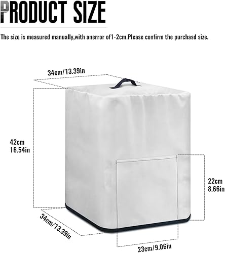 Miniatura 6 de Hinthetall Hummingbird Rose - Funda para freidora de aire, funda protectora rectangular con bolsillo de almacenamiento y asa para olla a presión