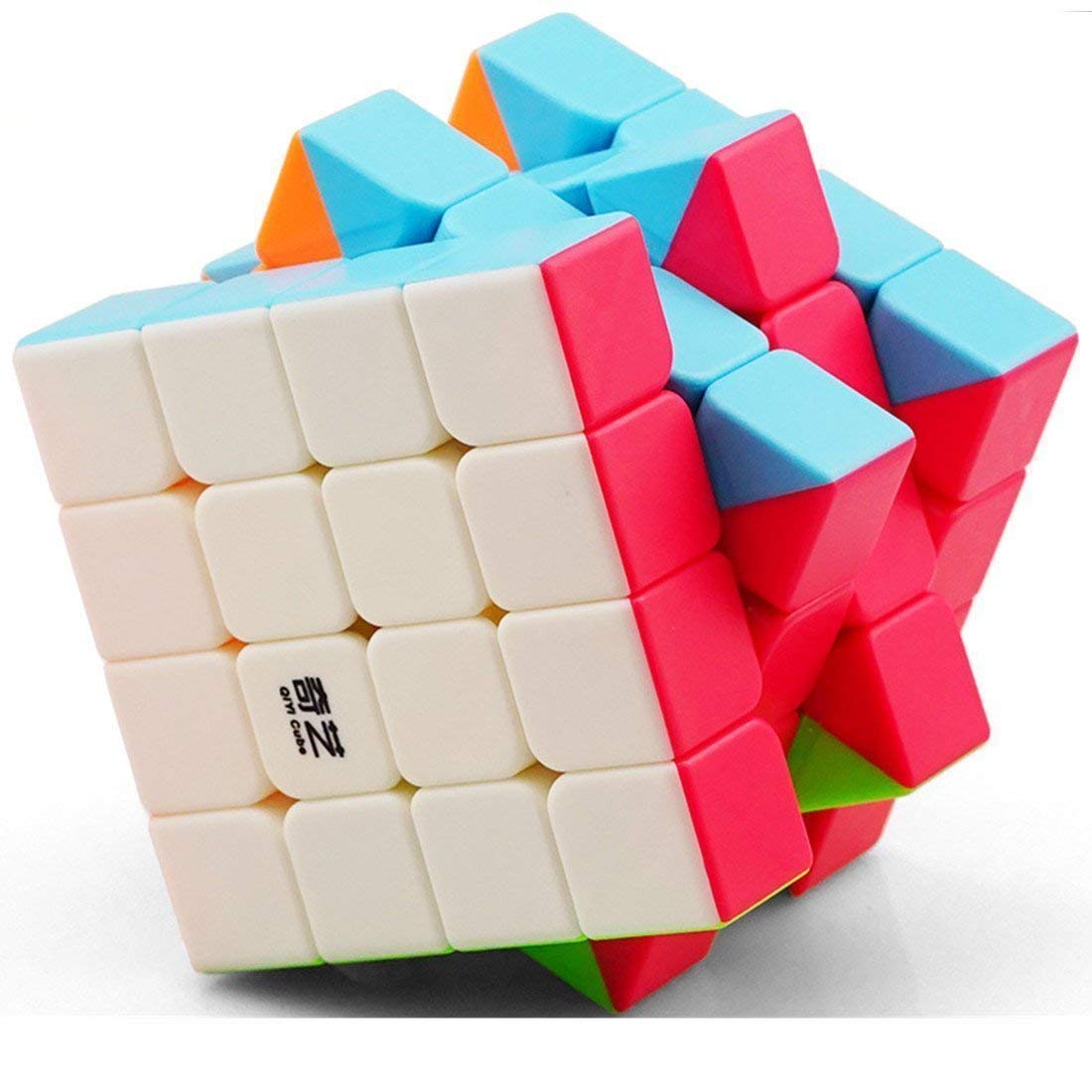 Class fun 4x4 Qiyi Stickerless Cube Magic Speed Cube (Multicolour) (B07MDH4DFQ) Amazon Price History, Amazon Price Tracker