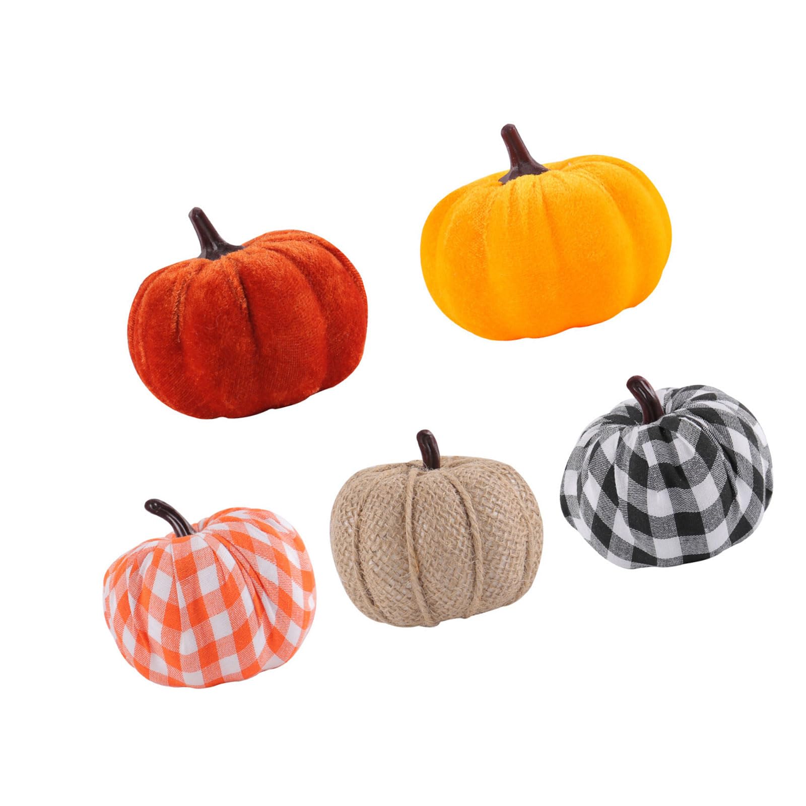 fexxkg Artificial Pumpkin Halloween Harvest Fall Thanksgiving Table Decors Small Pumpkin Harvest Miniature Pumpkins