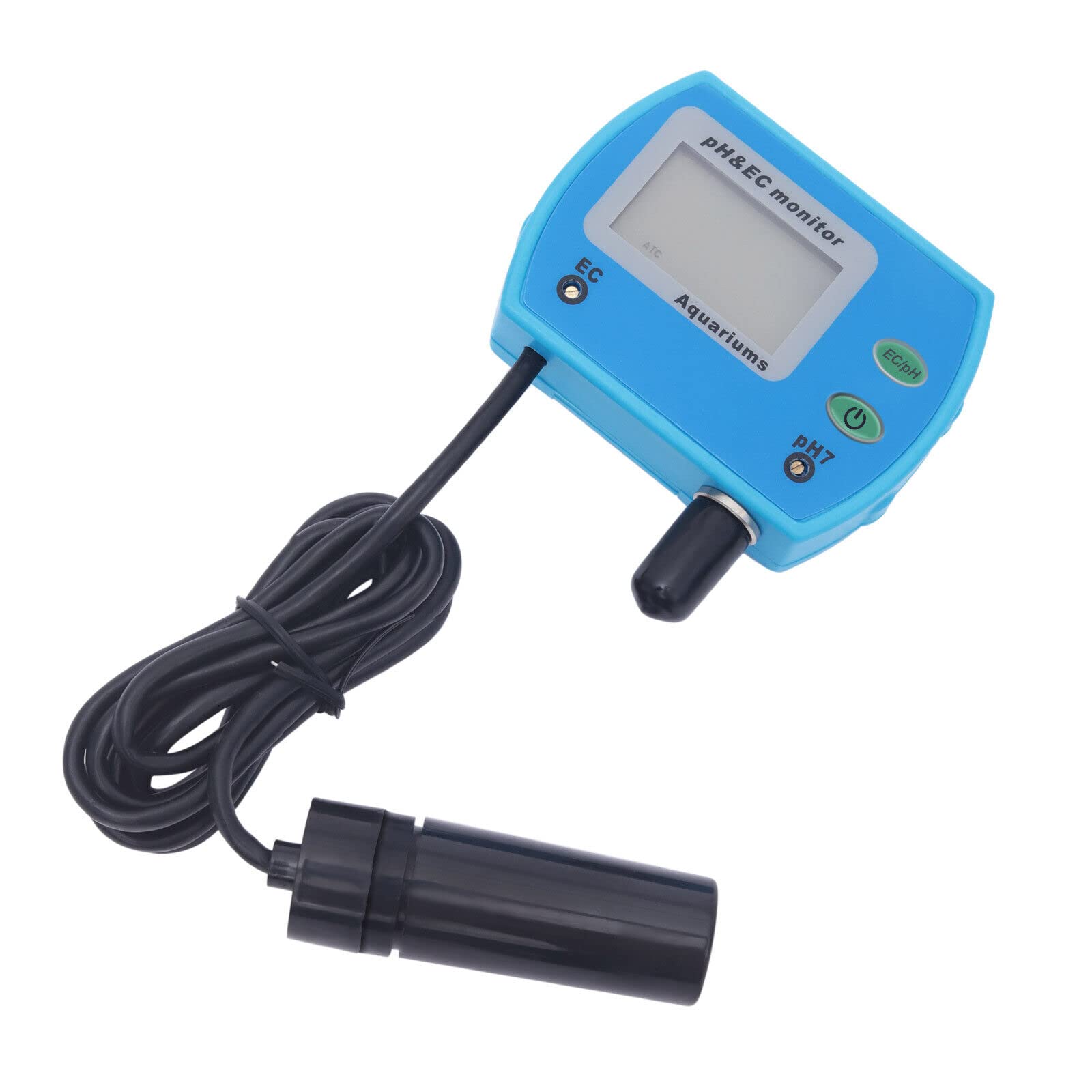 PH Tester Wasserqualität Tester Digital LCD Messgerät Wasser pH/EC Wert Tester für Pool Spa oder Labor Schwimmbäder Aquarien pH Meter