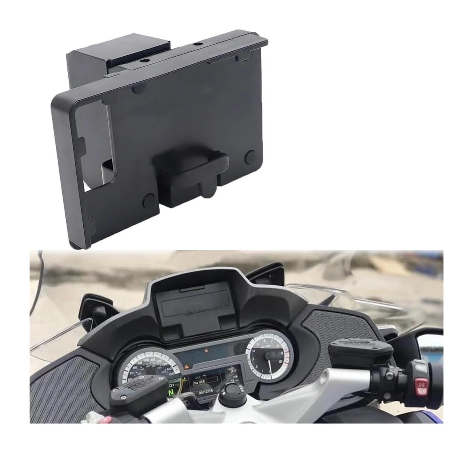 GPS para Motocicleta para BMW para R1200RT para R1250RT 2014-2021 Soporte Navegación Motocicleta GPS Cargador USB Teléfono