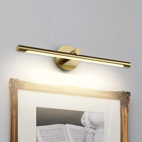 JUSHENG Luz LED de imagen para pinturas, conexión con cable duro, accesorios de iluminación de galería, regulables, modernas, luces LED de imagen,