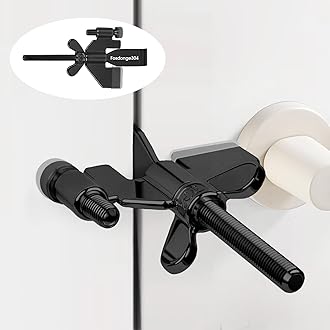 Portable Door Lock, Stainless Steel Material Anti Oxidation Electroplating, Hotel Door Locks for Travel Home Hotel Apartment Security (Grey)