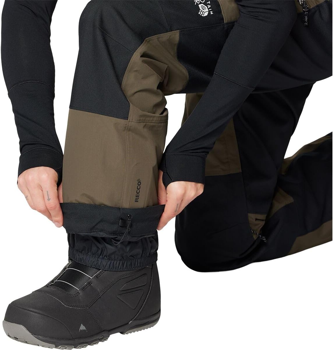 Mountain Hardwear, First Tracks Pant - Men's, Ridgeline/Black, L/Reg - Image 7