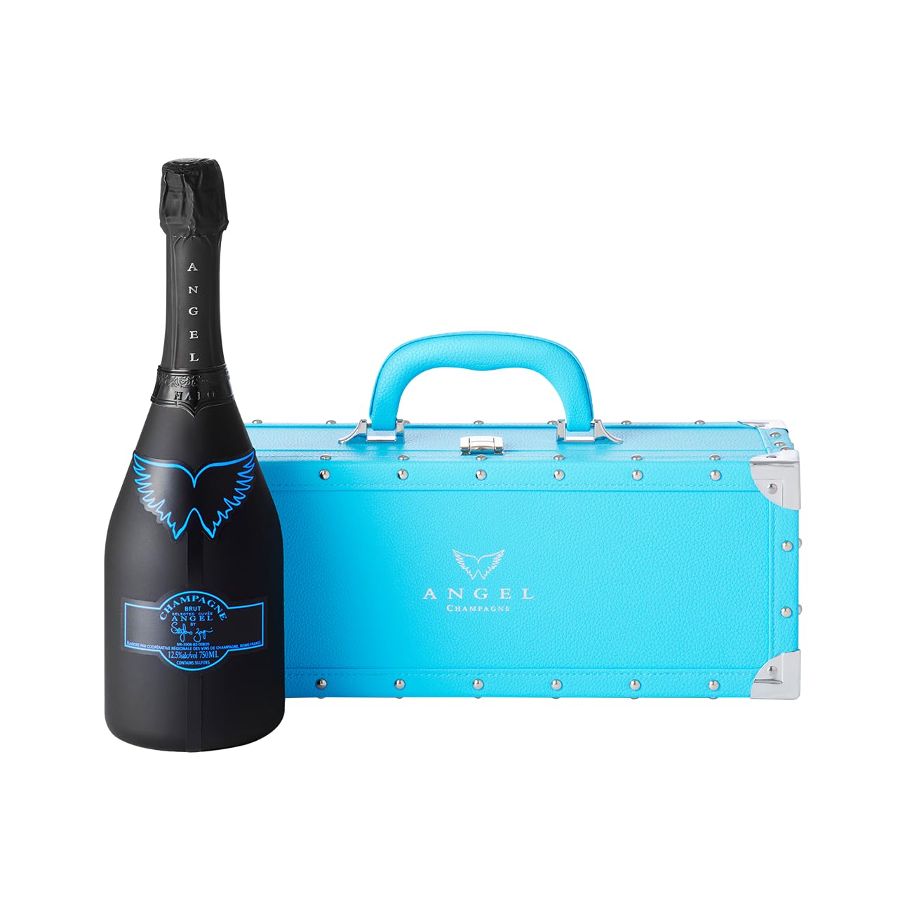 Amazon.co.jp: ANGEL CHAMPAGNE NV Brut HALO Blue 【 エンジェル 