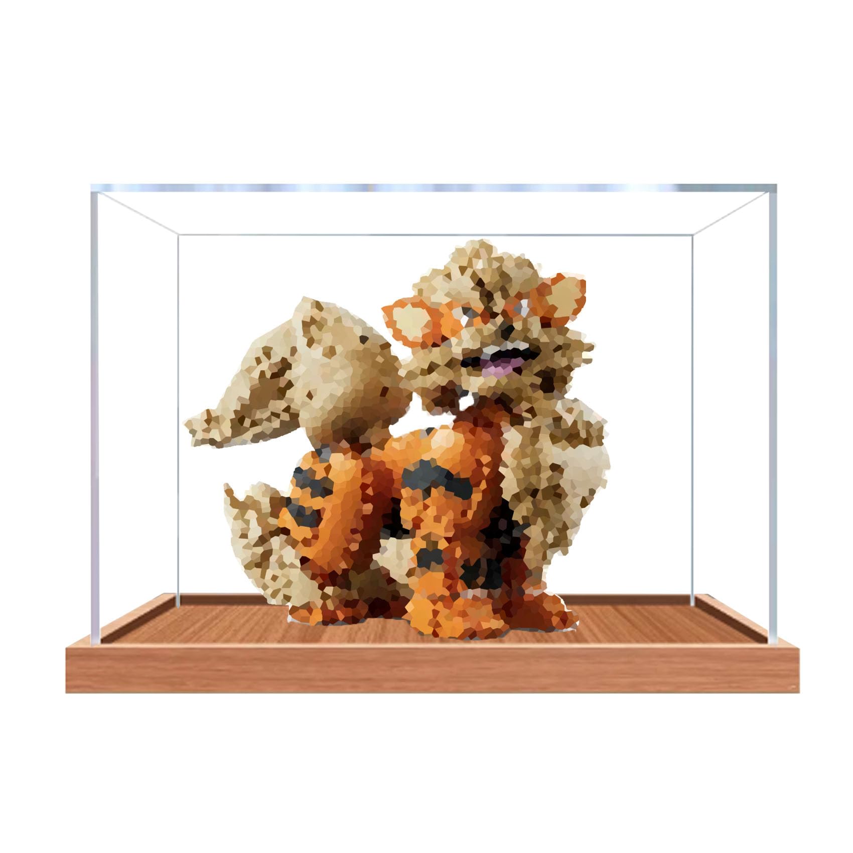 Acrylic Display Case for Le-go 72160 Model (Wooden2mm)