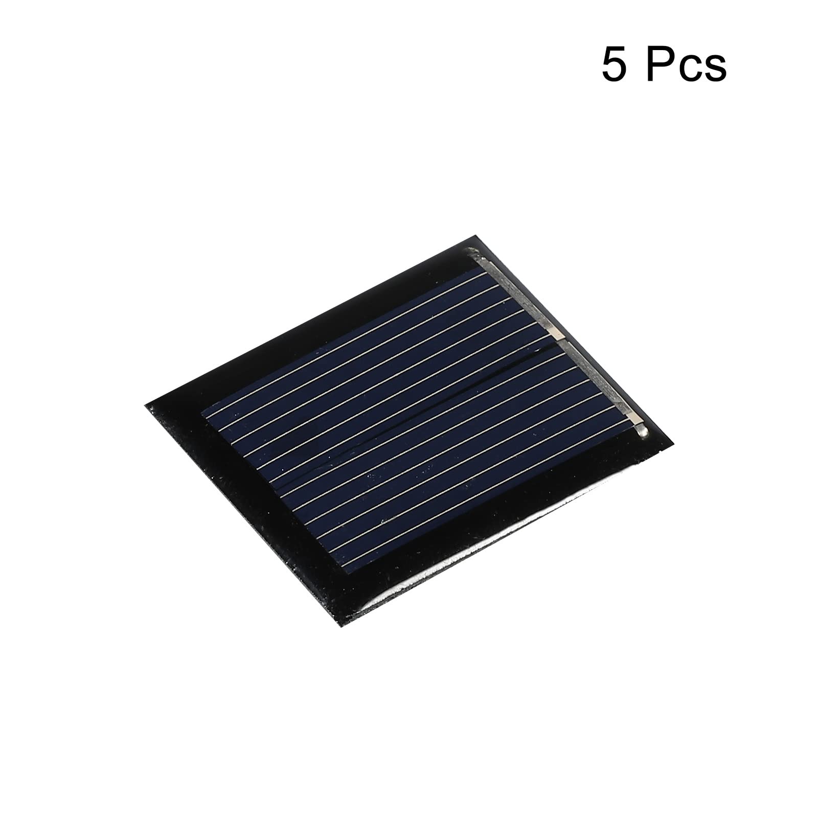 Produktbild von Sourcing Map 5er-Set Mini-Solarpanel – 1,5V, 0,09W, 60mA, 30x30 Mm – Polykristallin, Für Kleine DIY-Projekte