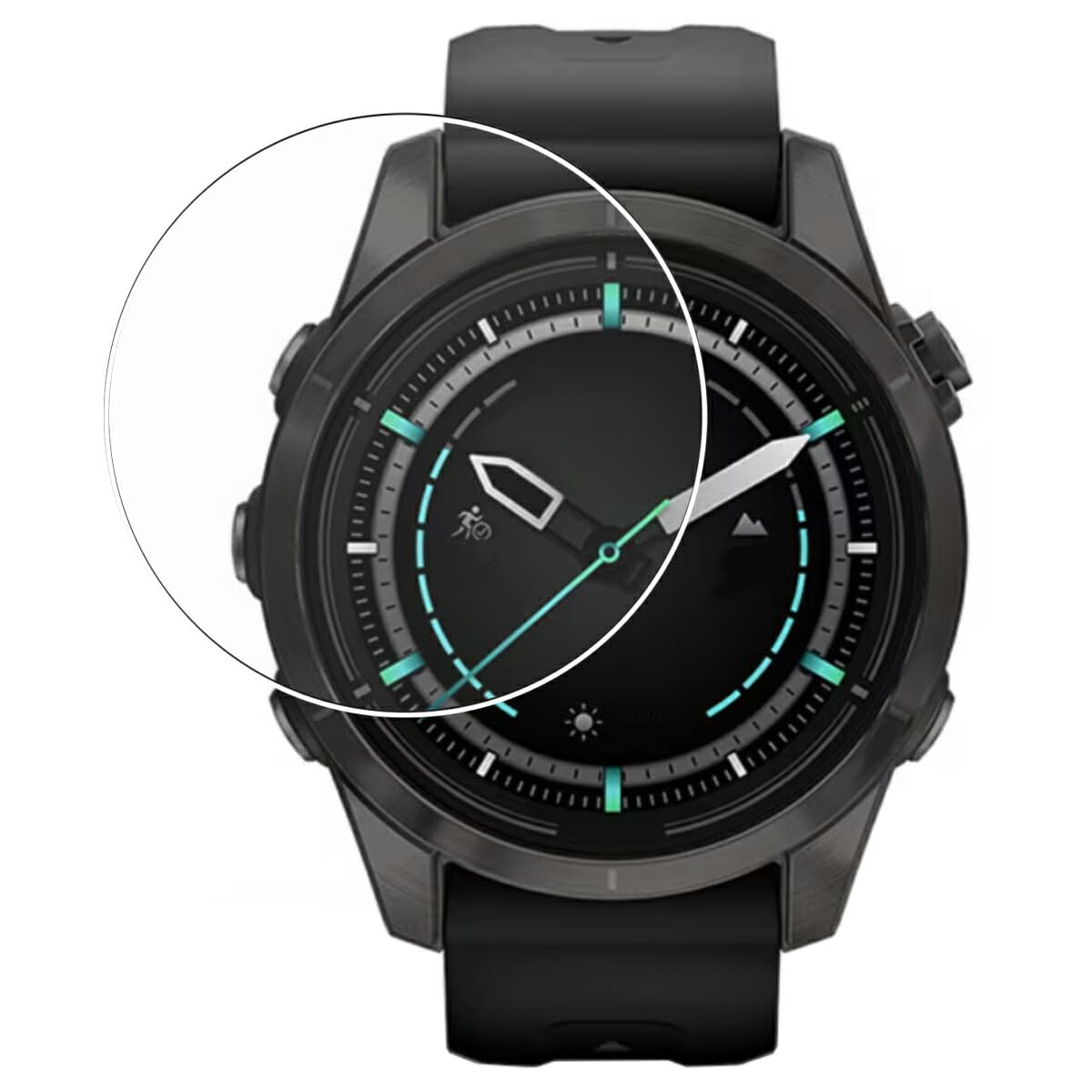 Amazon.co.jp: 【2枚セット】ClearView Garmin epix Pro Gen2 42mm用 