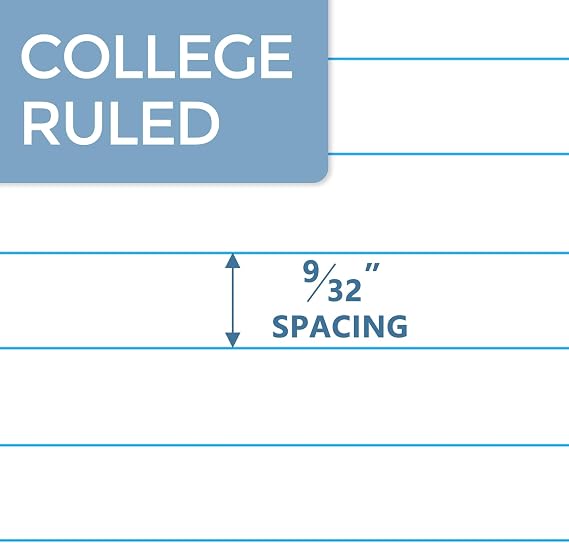 SUNEE Composition Notebooks - College Ruled Paper, 4 Pack Composition Book, 9 3/4 x 7 1/2, 80 Sheets/160 Pages, Assorted Colors, School, College & Office Supplies