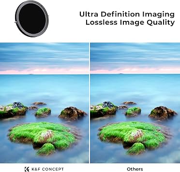 K&F CONCEPT 37mm Variable ND2-32 & Polarizing Effect 2-in-1 Lens Filter
