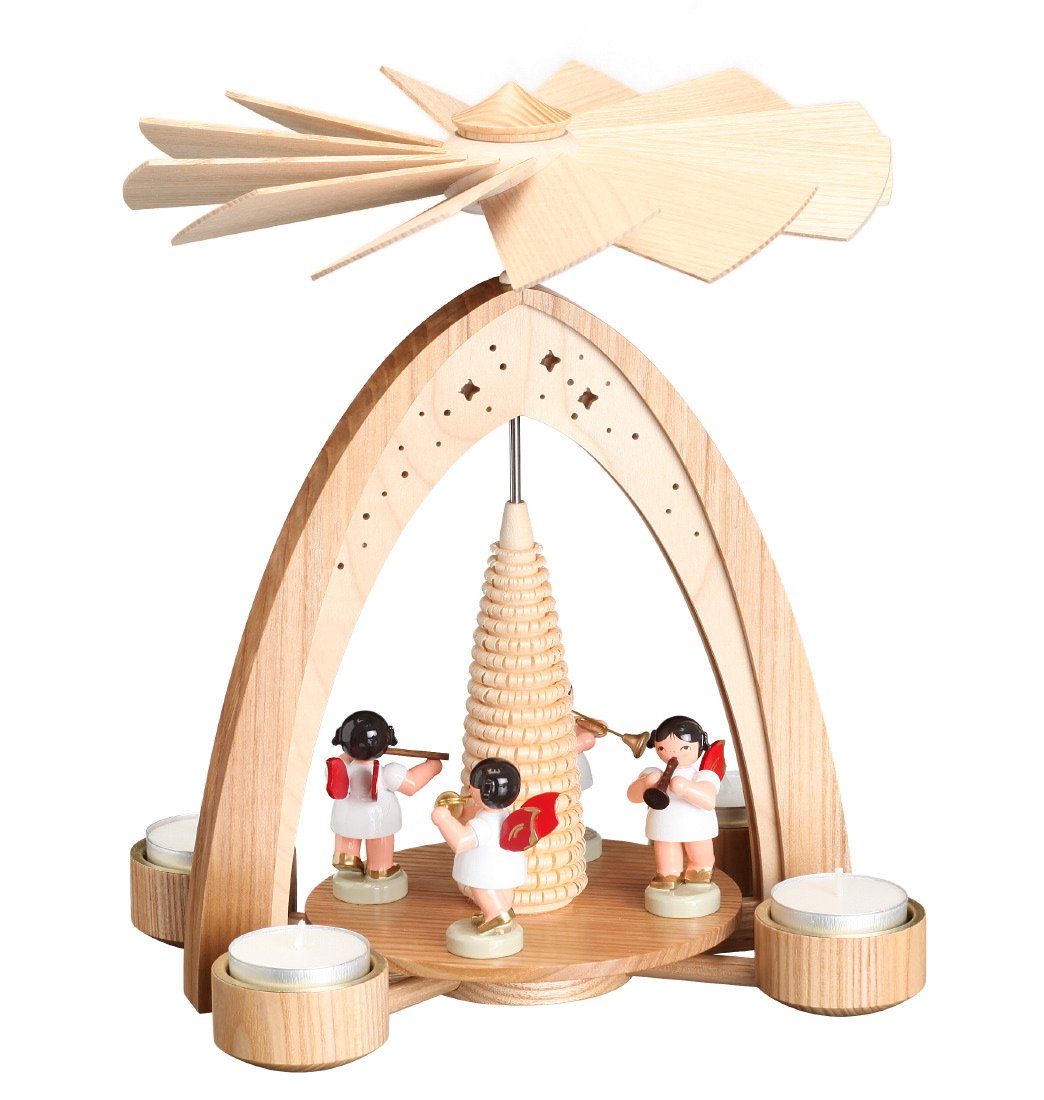 Pyramide légère de thé animée Rudolphs Schatzkiste pour rompre la monotonie de votre salon