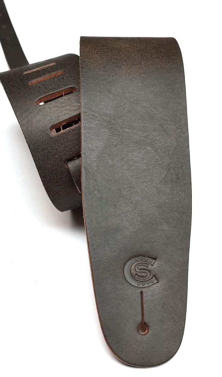 Custom Style Tracolla in cuoio vintage larghezza 8 cm - T812Z101