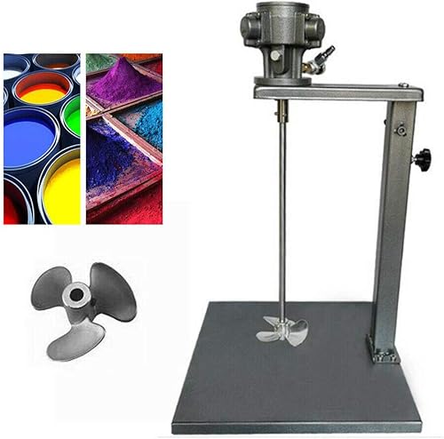Miniatura 4 de Agitador neumático de 5 galones mezclador de tambor de barril de 14 HP mezclador de soporte neumático con soporte 2600 rpm soporte de máquina de