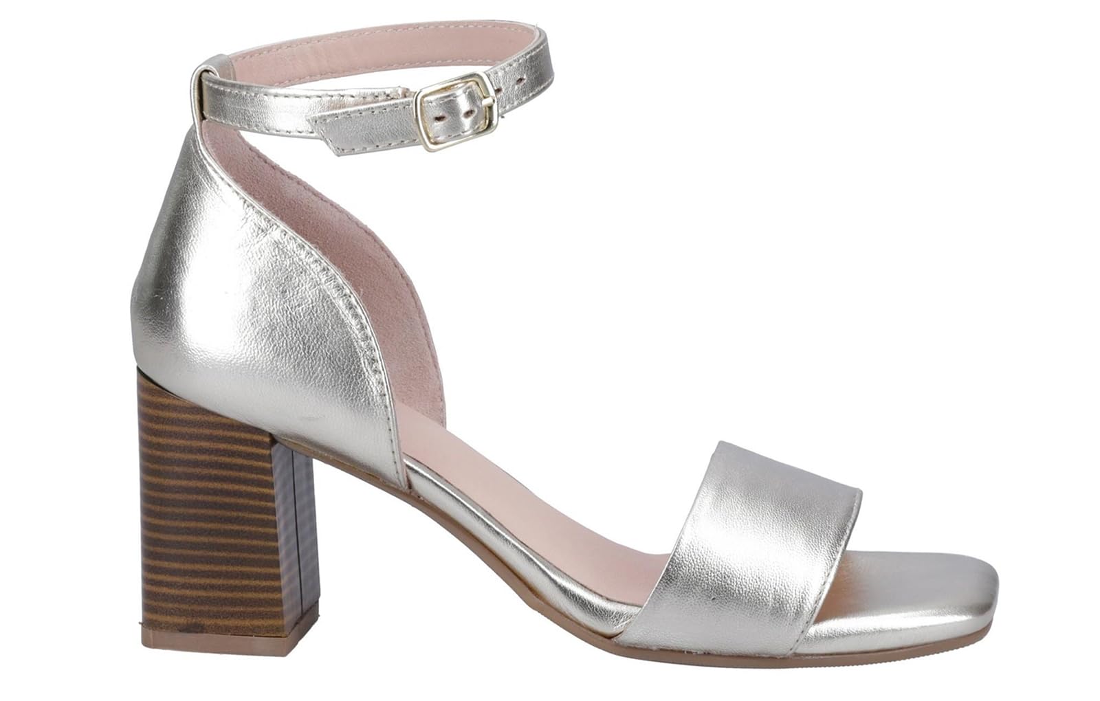Hush Puppies Female Kelsey Heeled Sandal, Gold, 5