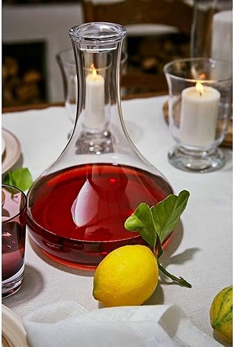 Miniatura 6 de Villeroy & Boch Purismo - Decantador de cristal, 25.25 onzas, transparente