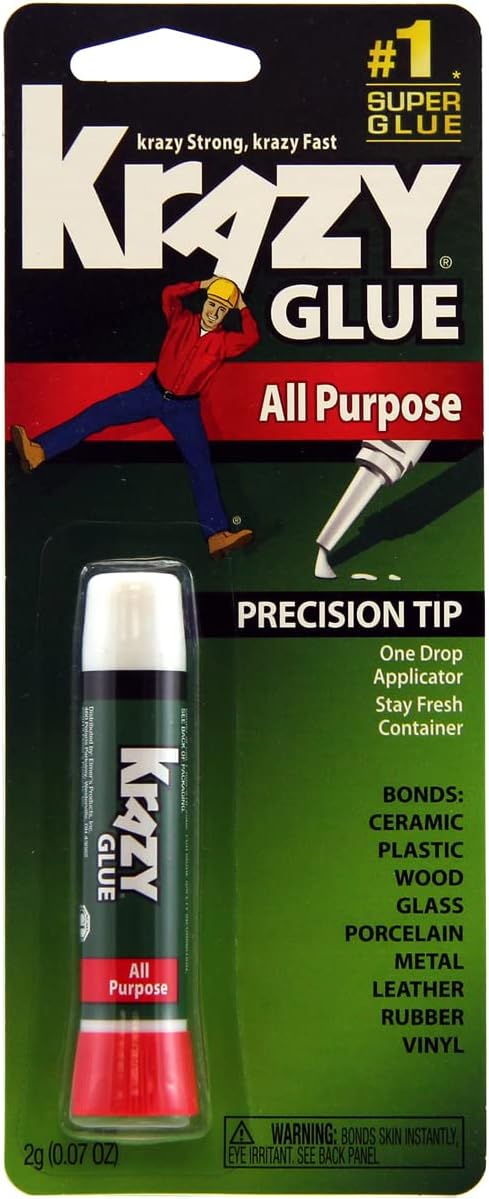 Krazy Glue All Purpose Instant Superglue, 2 g