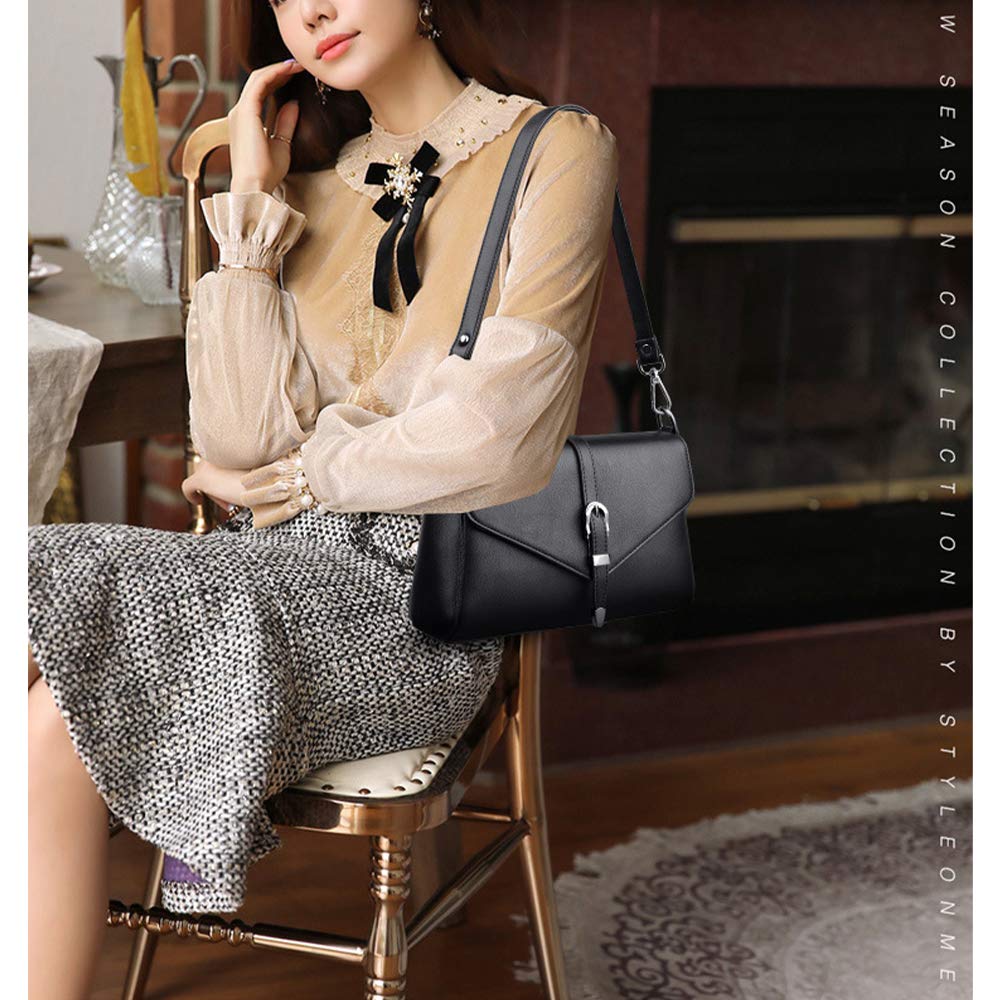 Borsa a Tracolla da Donna in Pelle PU Piccola Borsa a spalla Elegant Borse a mano Borsetta