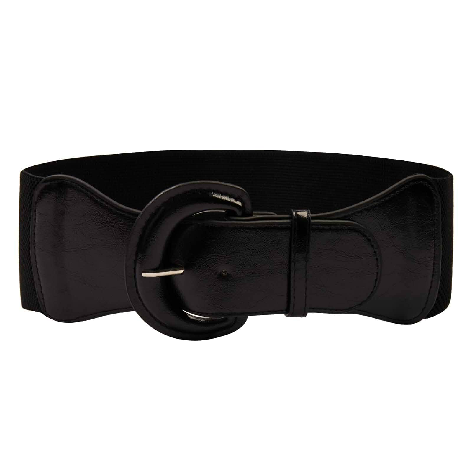 GRACE KARIN Women's Wide Stretchy Cinch Belt 3 Inch Vintage Chunky Buckle Belts S-XXXXL