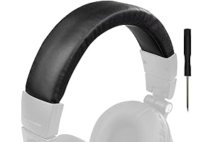 Replacement Headstrap Pad for Audio Technica ATH-M50X Headphones in Black