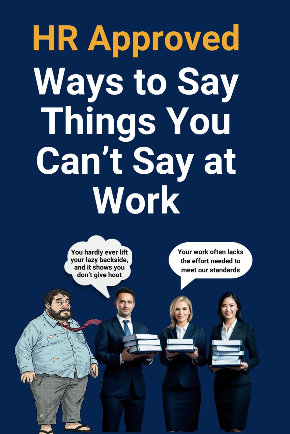 HR Approved Ways to Say Things You Can’t Say at Work: How to Inform Coworkers They Are Stupid (Approved Office Humor)