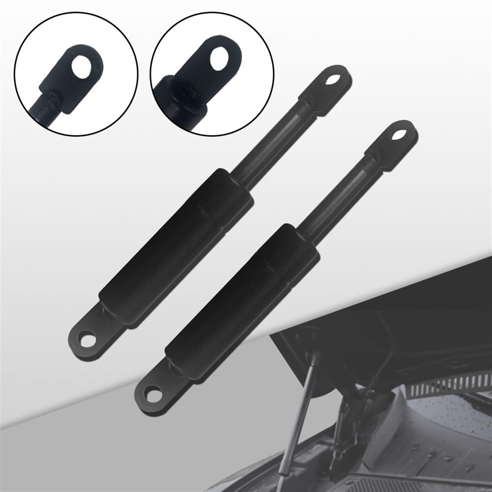 Pair Of Front Hood Lift Support Struts For Chevrolet Corvette - Gas Springs Part #4003