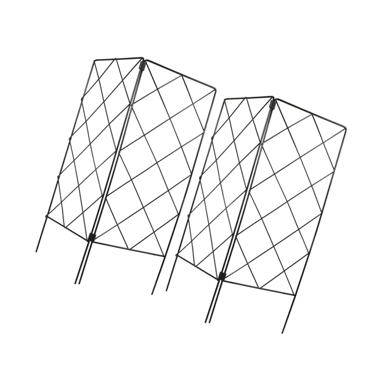 NOLITOY 2pièces Treillis pour Plantes Grimpantes Lot de Structure de Support pour Jardin et Décoration de Jardinage sans Vis