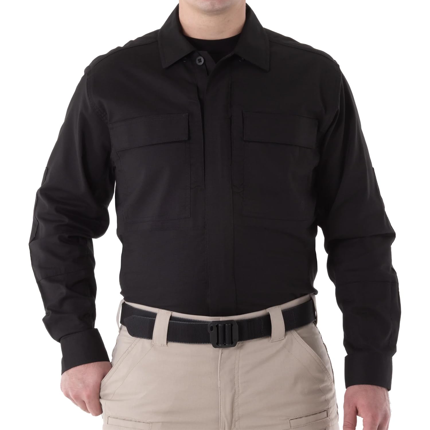 Chemise tactique First Tactical Homme V2 indéchirable Midnight Navy taille M