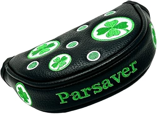 Cubierta de media maza - Cubierta original de putter de trébol de la suerte - Compatible con todos los mini botes pequeños - Odyssey Scotty Cameron