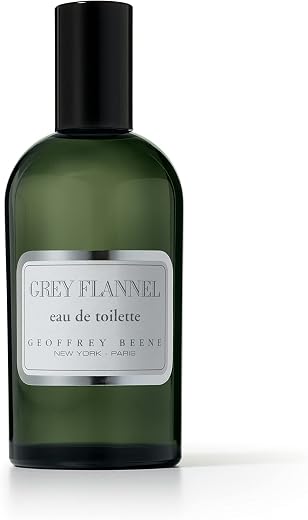 Geoffrey Beene Grey Flannel By for Men, Eau De Toilette Spray, 4-Ounce 100 Ml