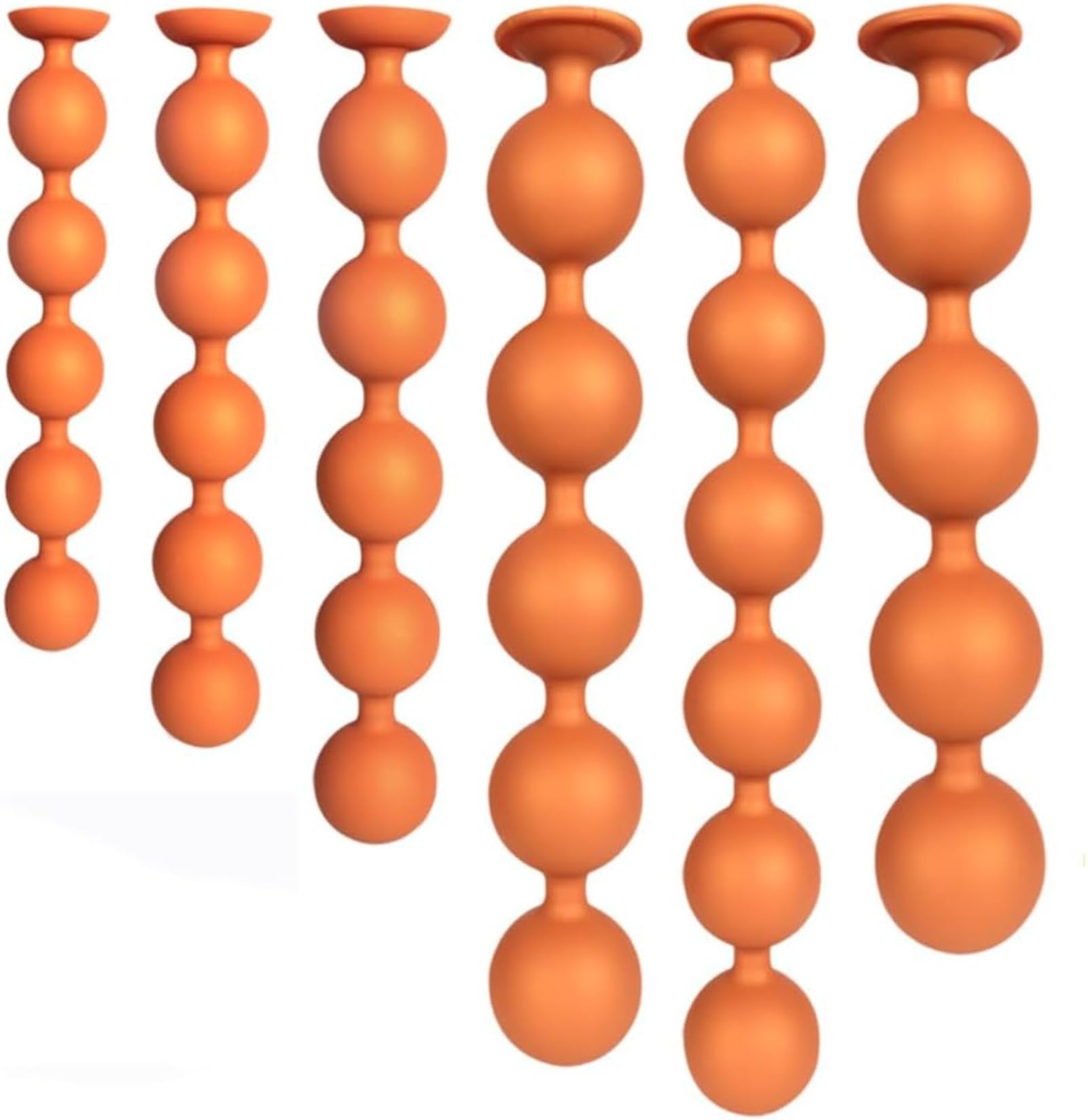 Perle Anali Dorate In Silicone XXL Enorme Vibratore Anale Con Catena for Donne E Uomini Plug Ventosa Giocattolo Sessuale Dilatatore Dell'ano