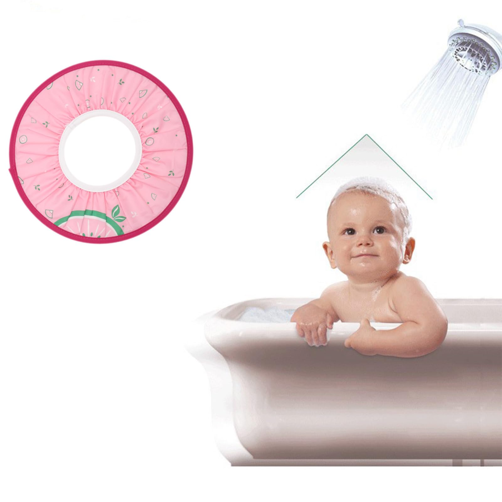 Baby Adult Shampoo Cap Baby Shower Cap Bath Visor Baby Hat For Baby Lovely Shower Shower Cap The Hat for Baby Adult Hair Washing Shield - Image 3