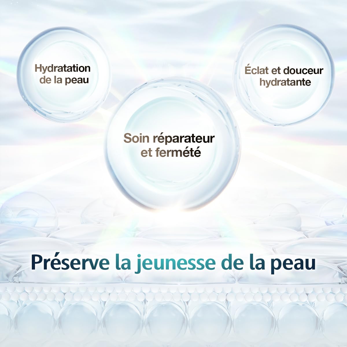 BEYOND YOUTH Sérum Activateur de Jeunesse - Revitalise & Répare les Peaux Sèches & Sensibles, Lysat de Ferment de Bifida, 7 Postbiotiques, Vitamine B5 & 6 Extraits d’Algues – 35 ml