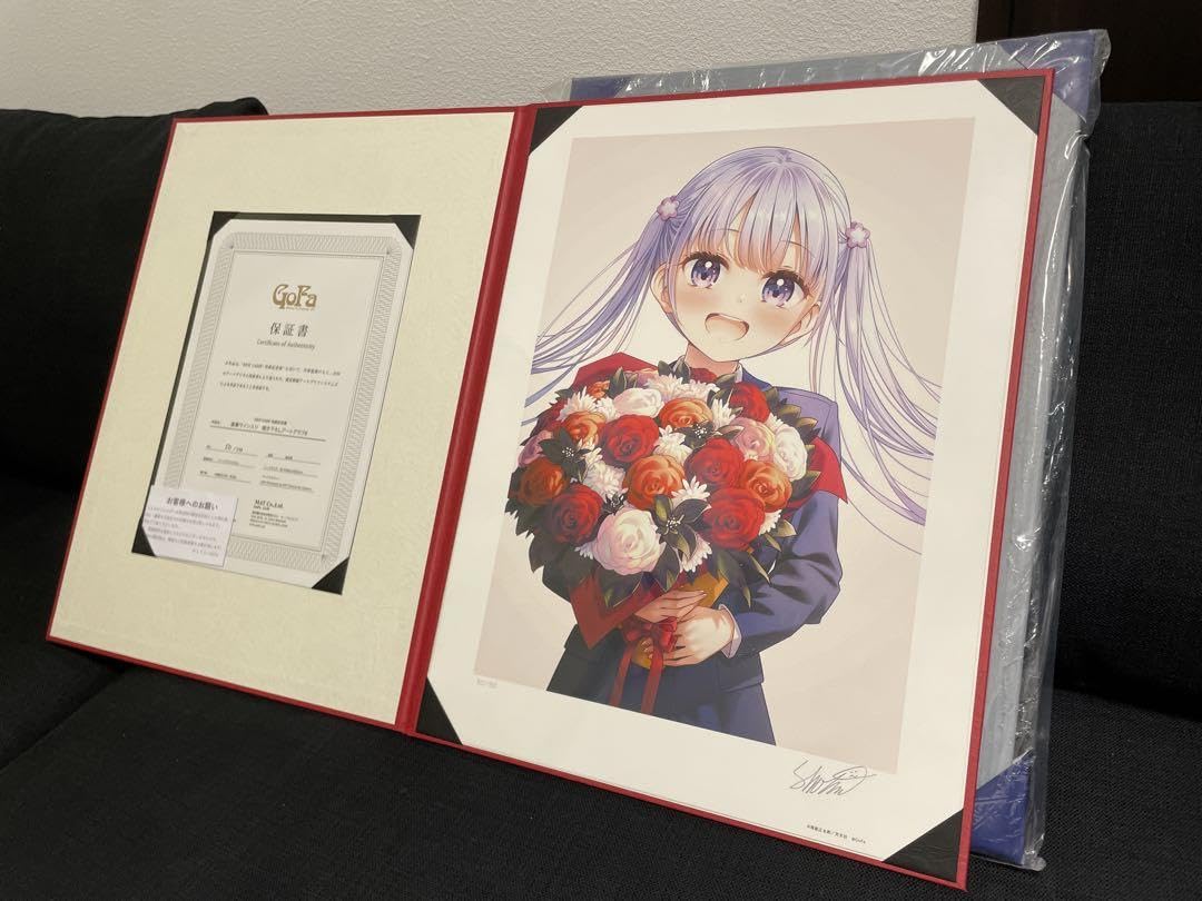 【gofa数量限定】NEW GAME! アートグラフ1 オーダーメイド額縁付き gofa数量限定】NEW GAME! アートグラフ1 オーダーメイド額縁付き