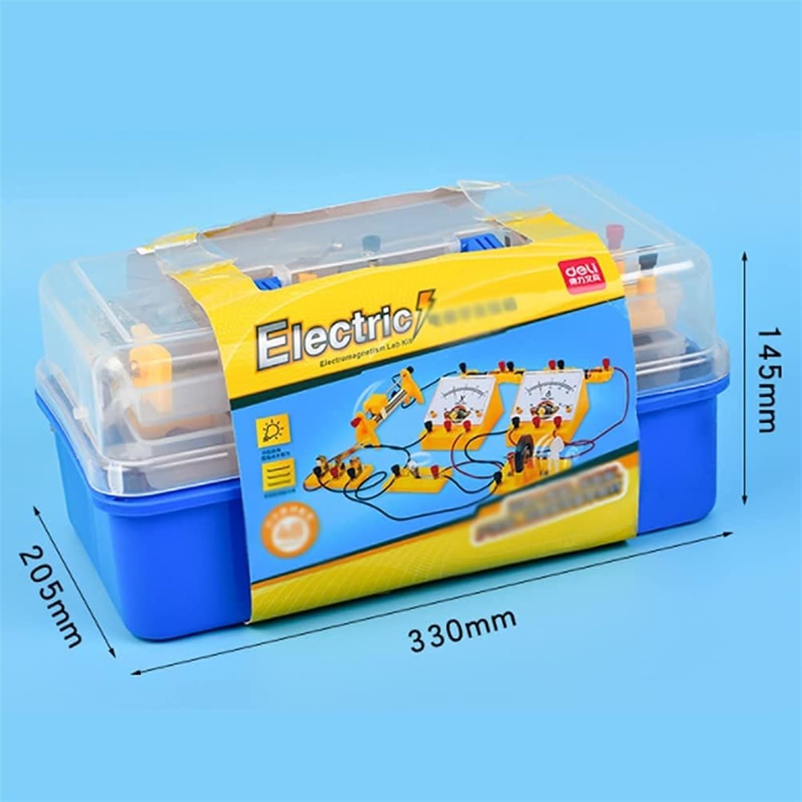 48-teilige Experimentierbox For Elektromagnetische Schaltkreise, Physik