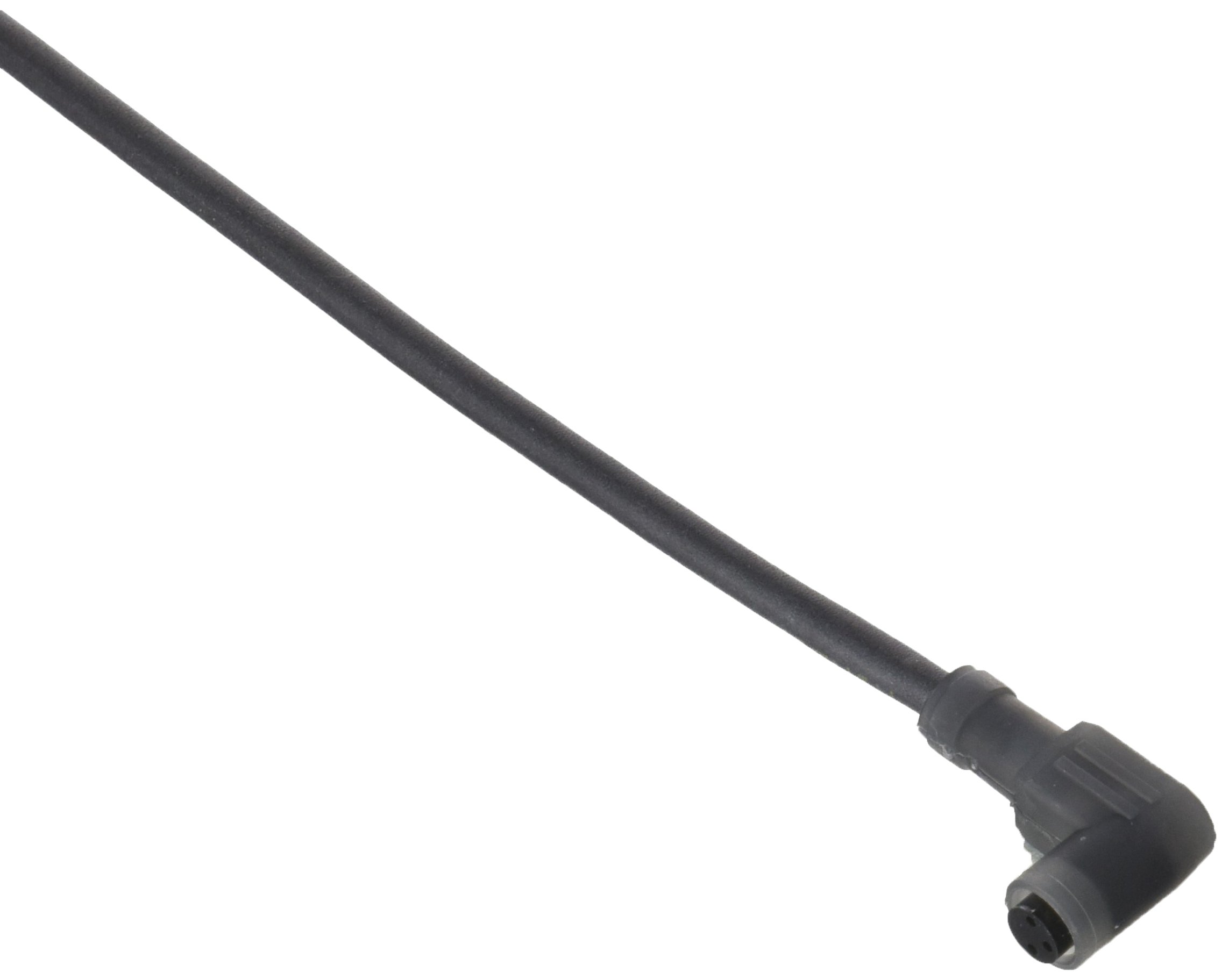 Schneider Electric XZCP0266L10 3Pin Connector 8mm, Pre-Wired Connectors Xz - Elbowed Female - Ø 8 Mm - 3 Pins - Cable Pur 10M, Part Number