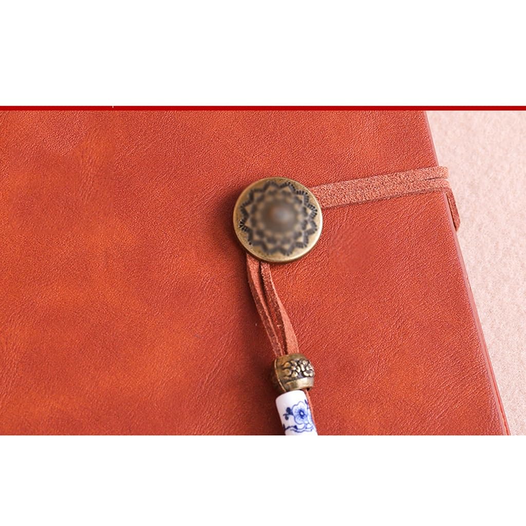 Carnet de Notes en Cuir, Agenda de devoirs, carnet de Notes de Bureau, carnet de Notes A5, carnet hebdomadaire(4)