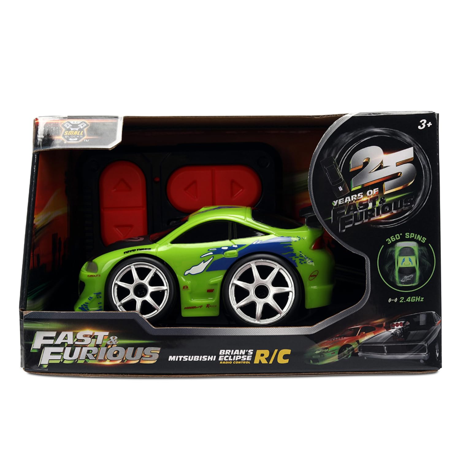 Jada Toys Fast & Furious Small Blocks RC 1995 Brian's Mitsubishi